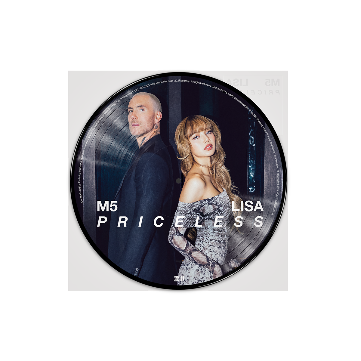 PRICELESS 7" Single Limited Edition Picture Disc